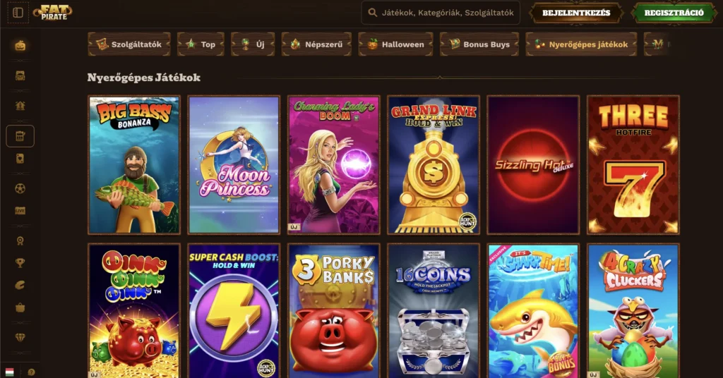 próbáld ki a fat pirate slots játékok a klasszino.com-on