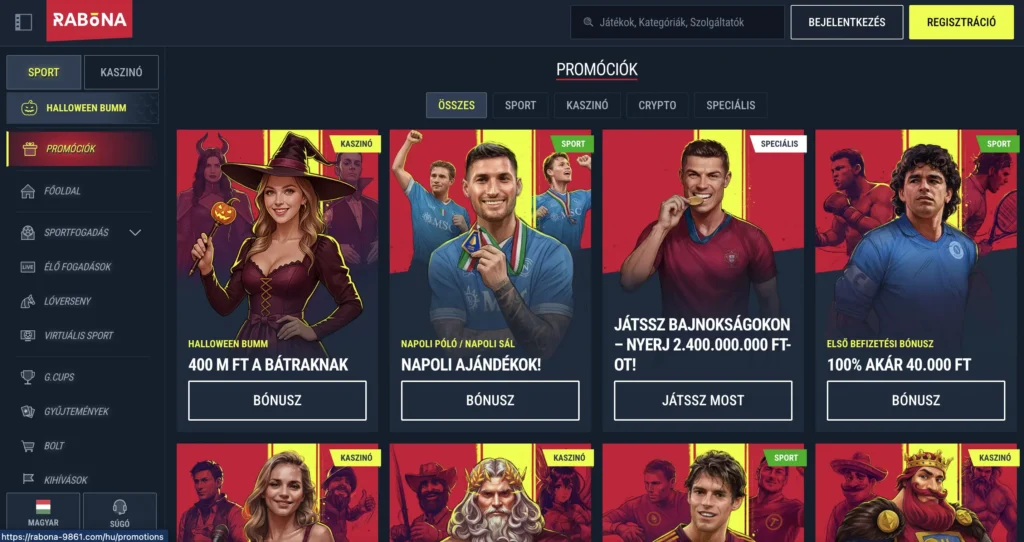 használd ki a rabona bónuszokat a klasszino.com-on