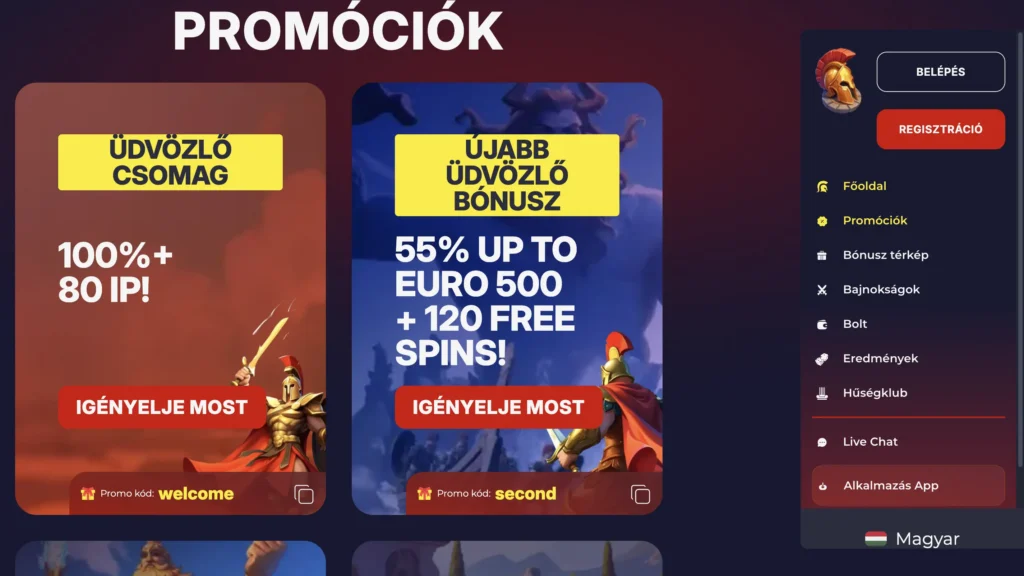 Használd ki a slota kaszinó bónuszokat a klasszino.com-on keresztül!
